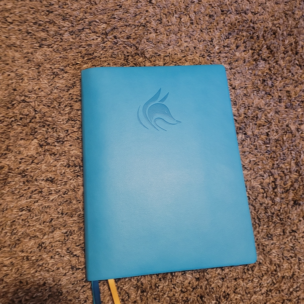 Blue Embossed Journal